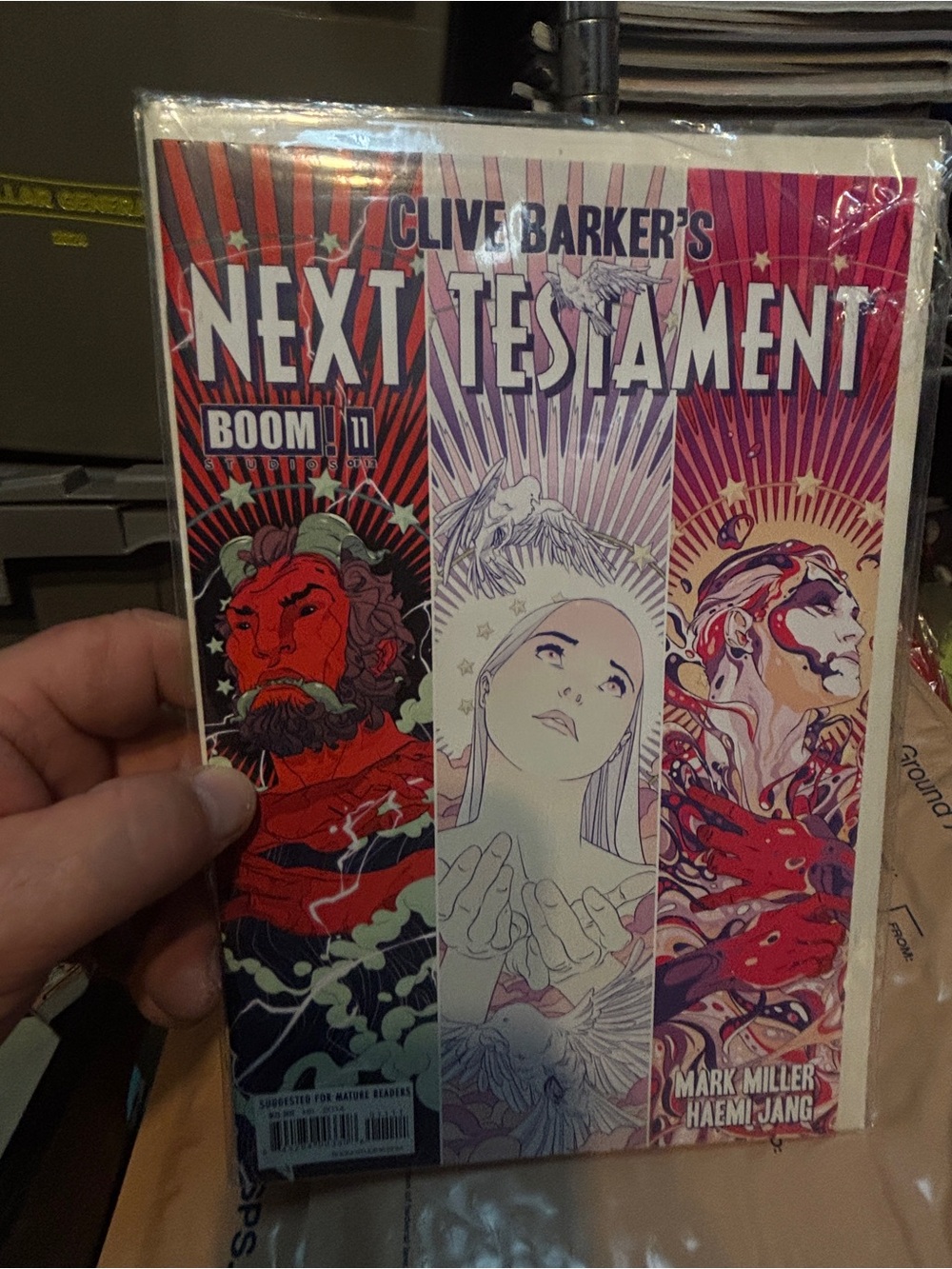 Boom #11 Clive Barker's Next Testament Graphic comic book